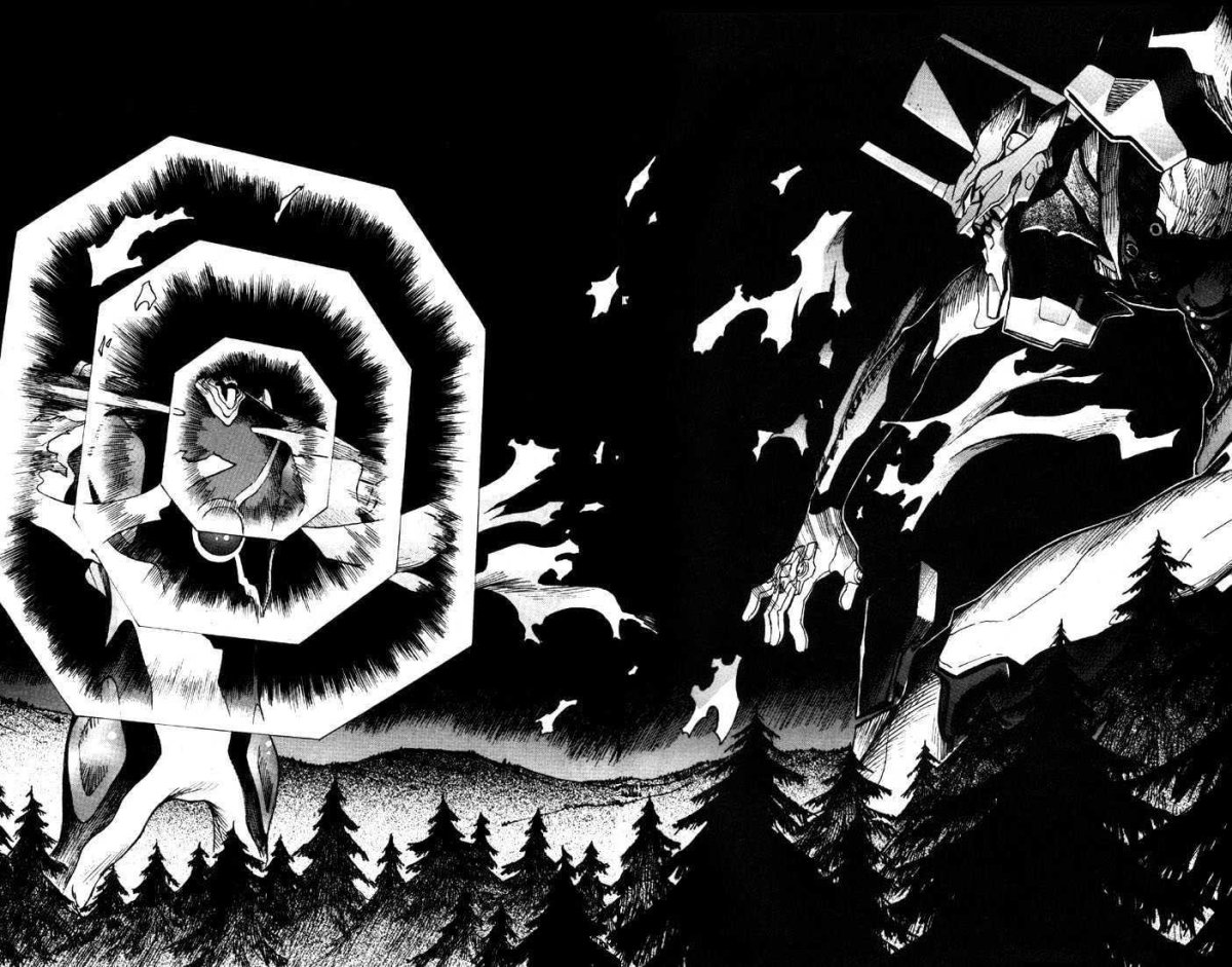 Евангелион Манга кадры