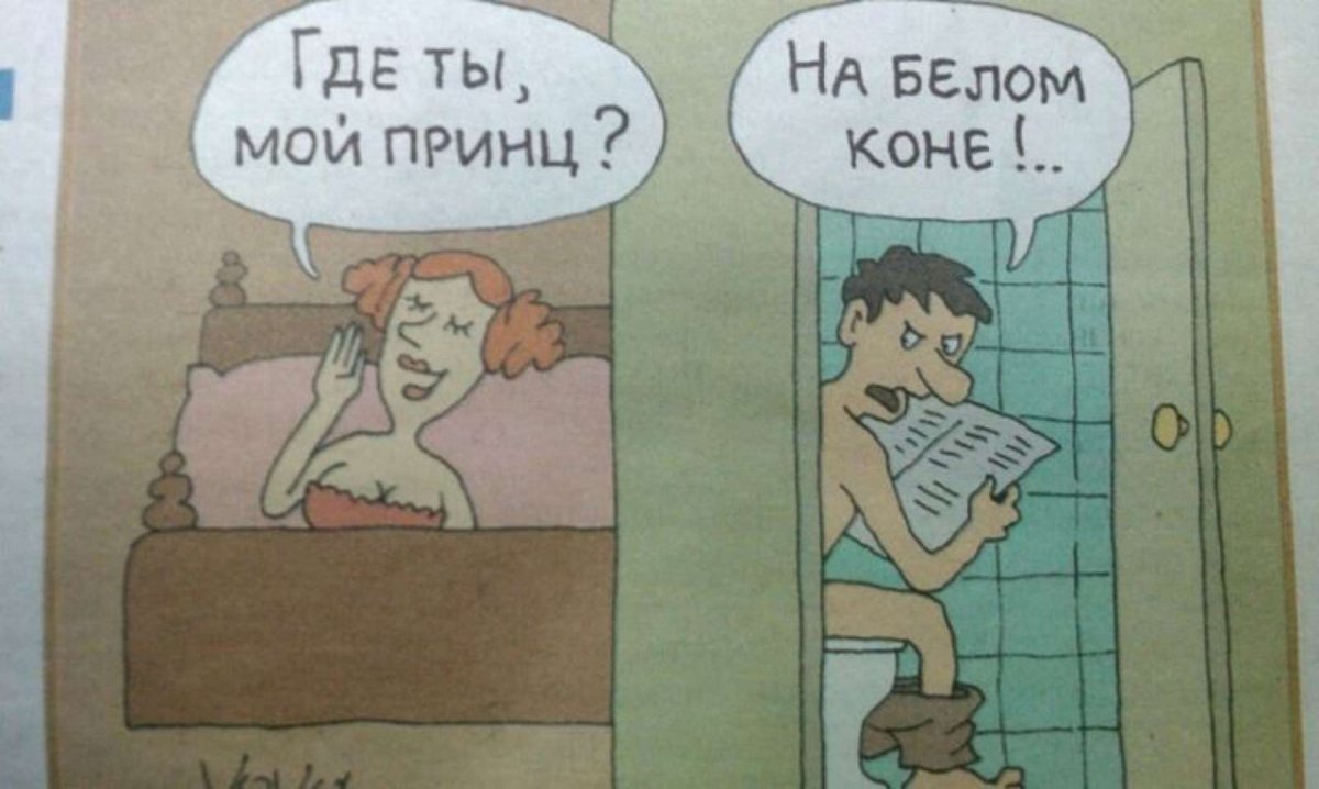 Принц на белом коне прикол