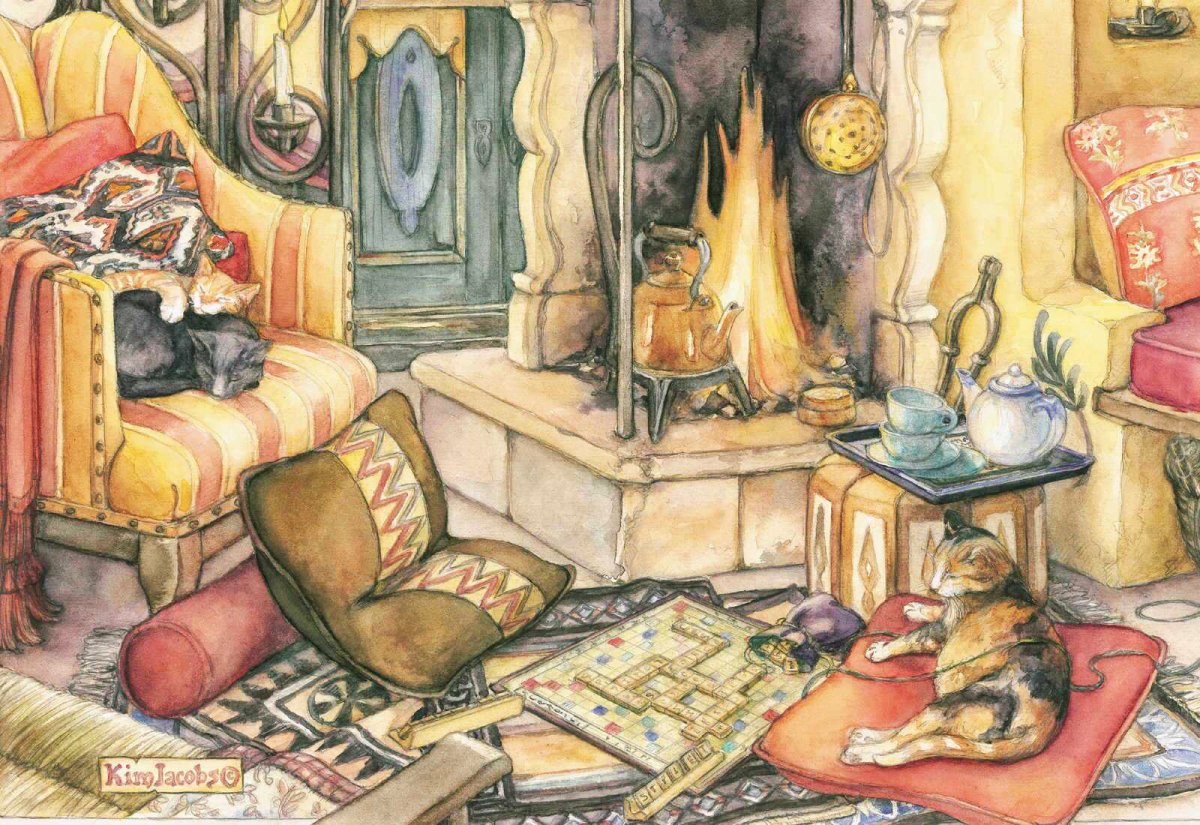 Корейский художник puuung