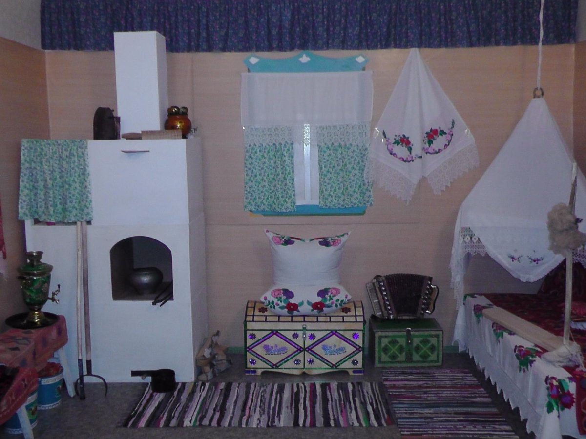 Коврик в избе