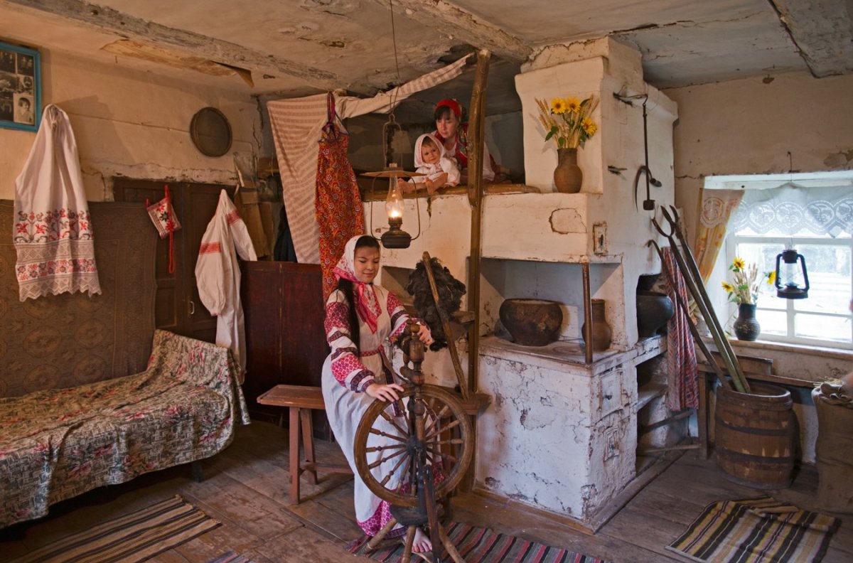 Деревенский дом татарскй