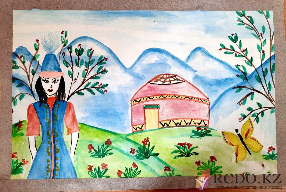 Наурыз мейрамы рисунок