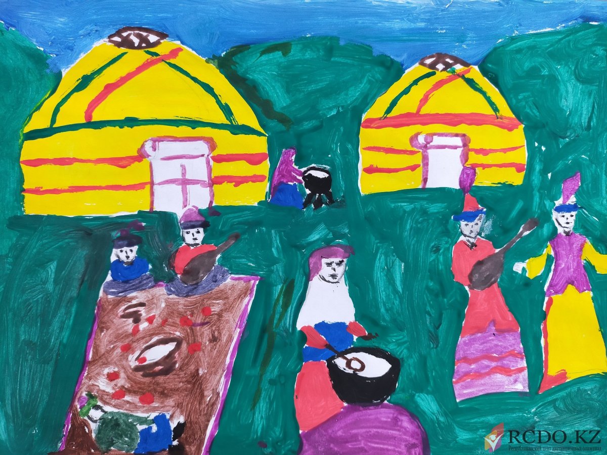 Наурыз празднование русская девушка