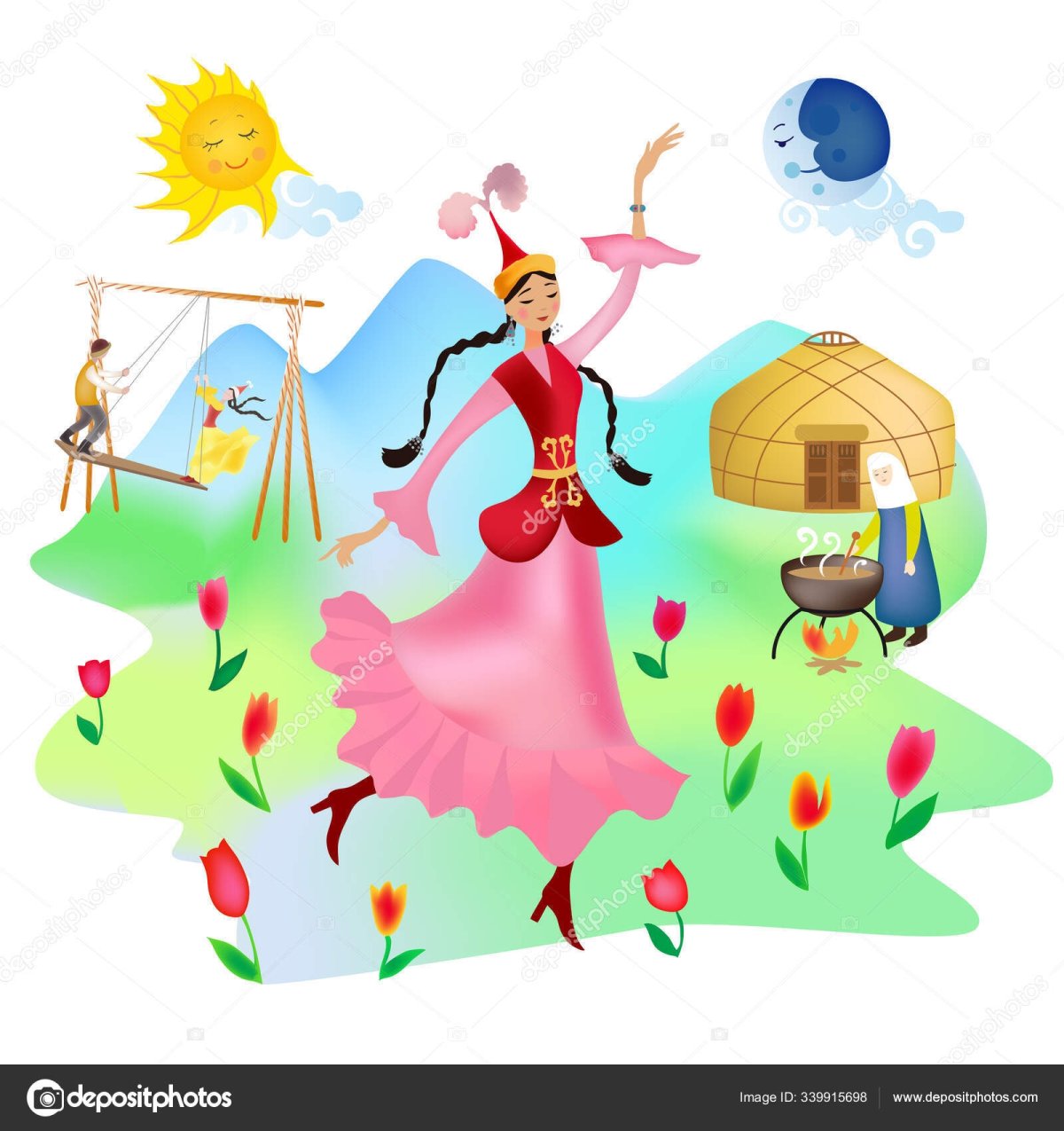 Наурыз открытки