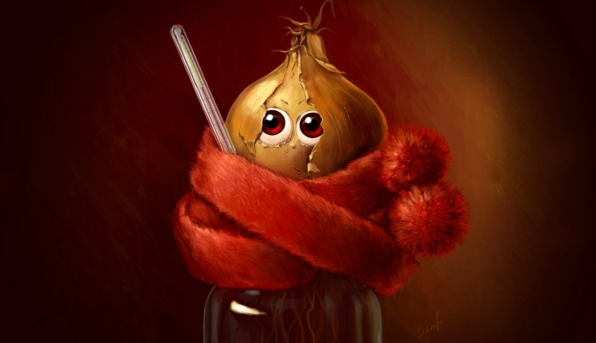 Девушка в шапочке нарисованная