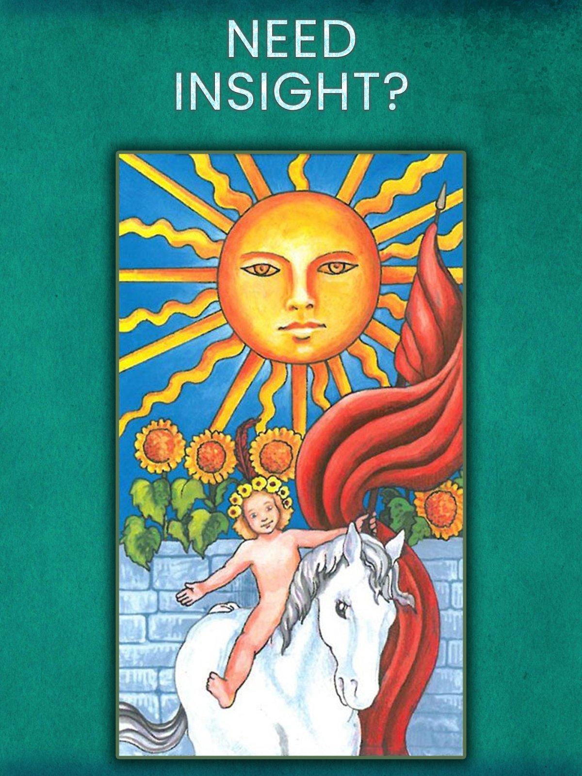 Аркан солнце Таро Уэйта