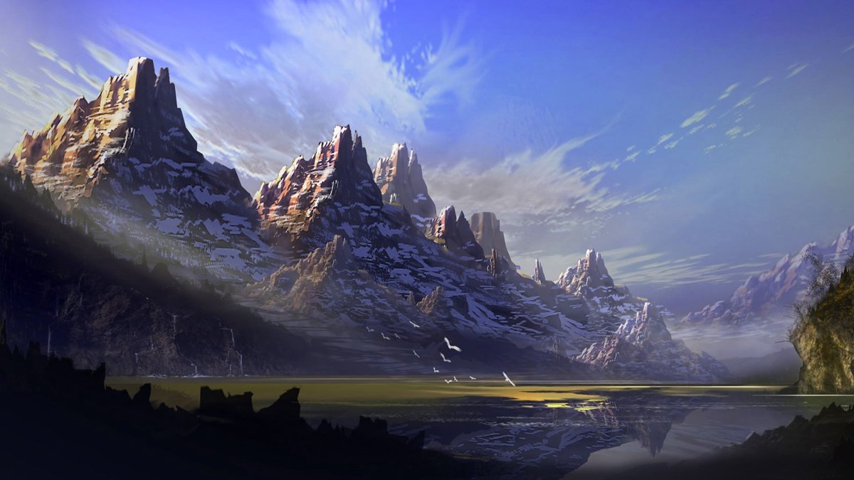 Горы фэнтези