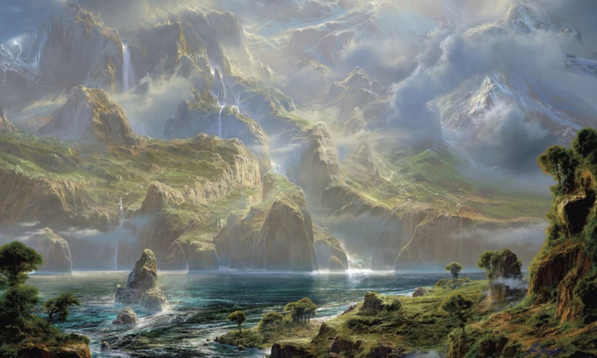 Художник Dale Terbush. Пейзажи