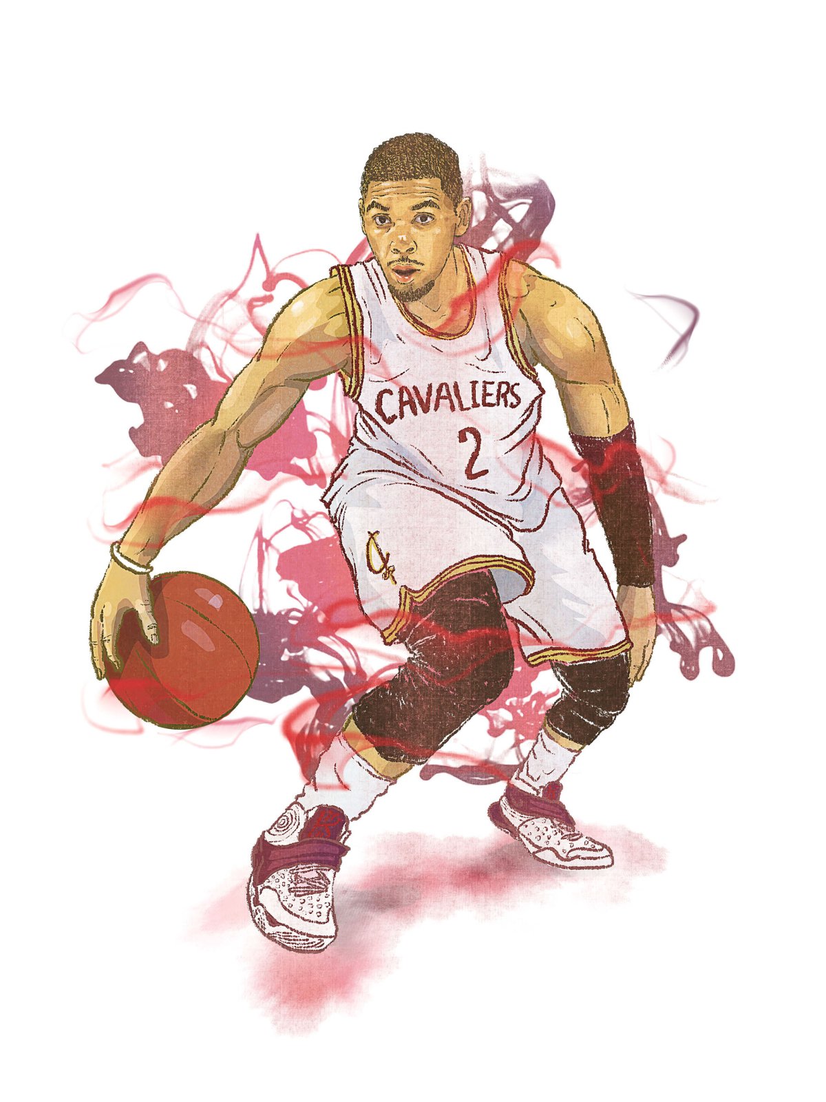 Баскетбол девушка рисунок