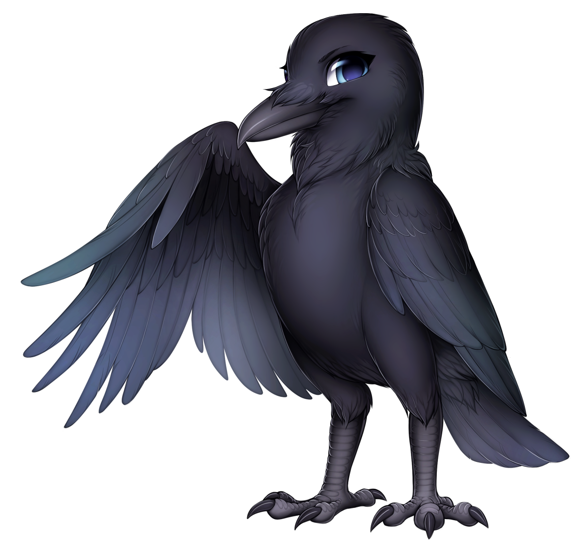 Ворона клипарт