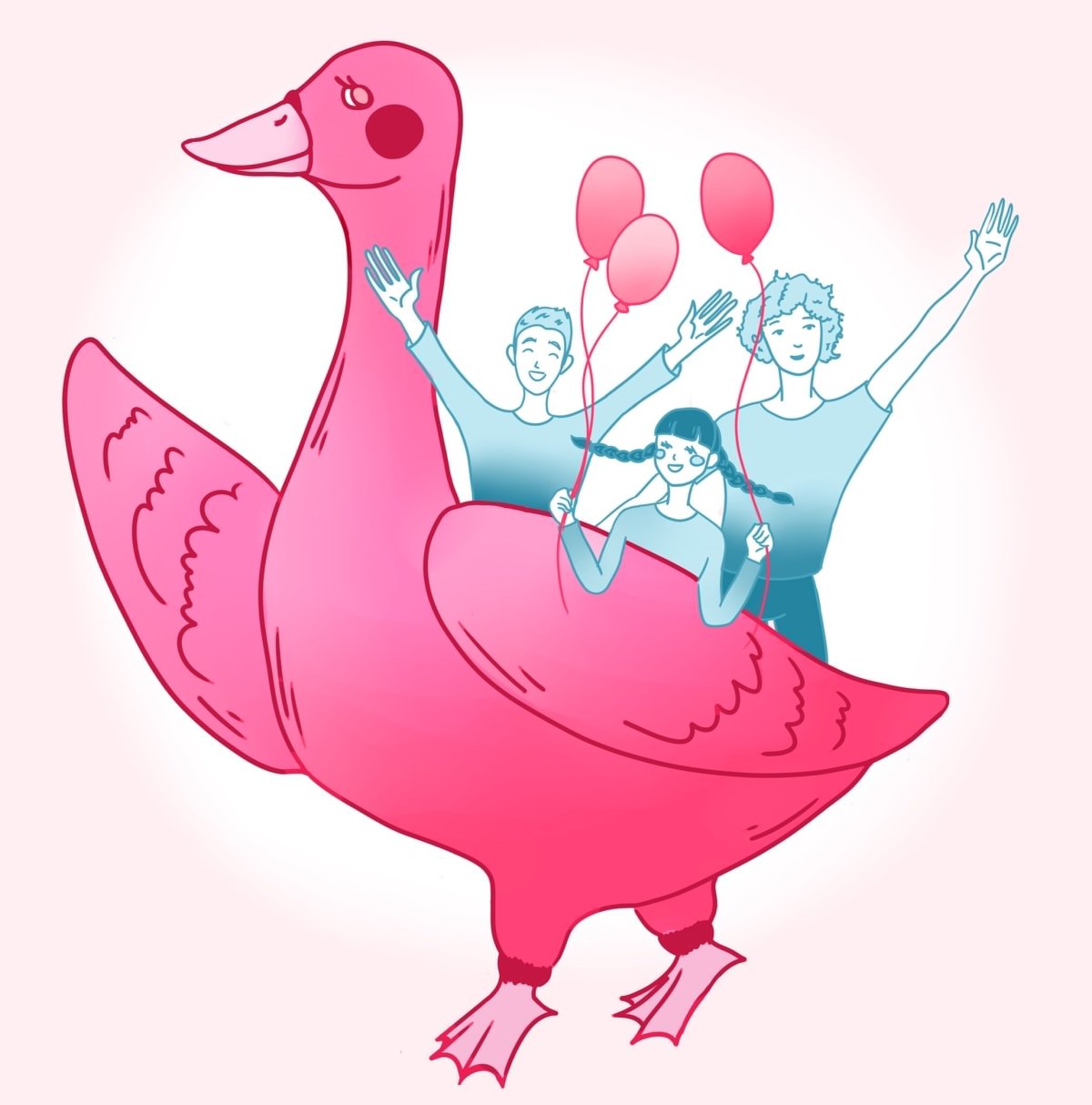 Живые обои с гусём