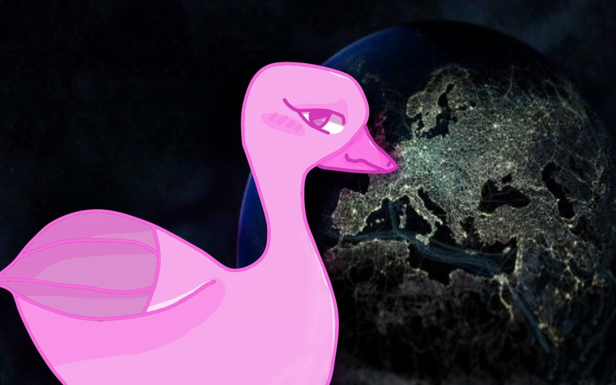 Розовый Гусь