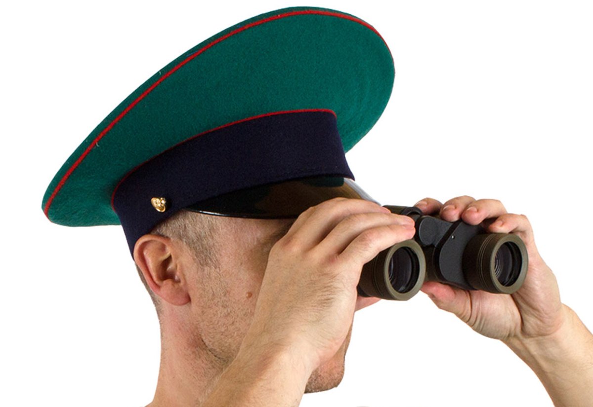 Дембельская фуражка пограничника