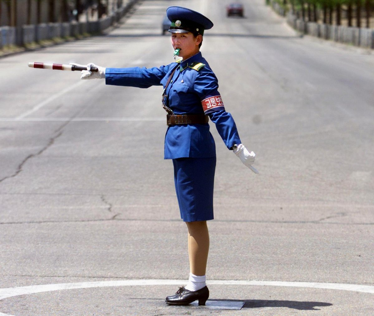 Регулировщик сигналы регулировщика