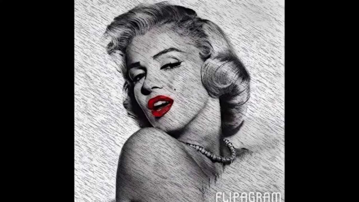 Мэрилин Монро без фона