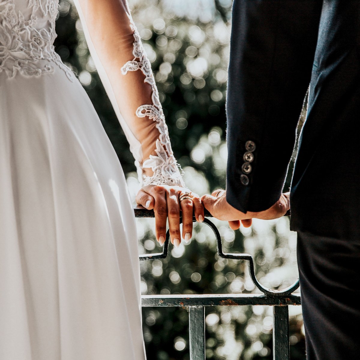 Креативный фон для свадьбы