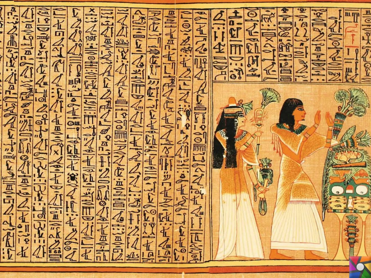 Папирус бумага древний Египет