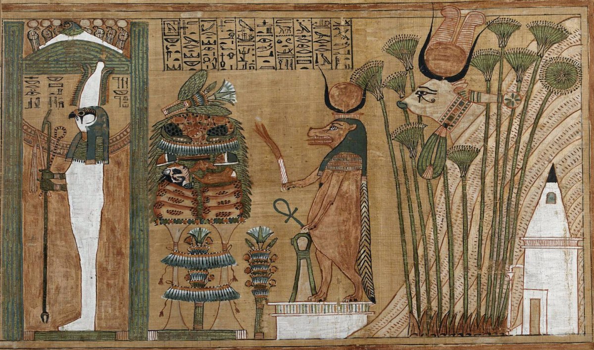 Древний Египет Папирус британский музей