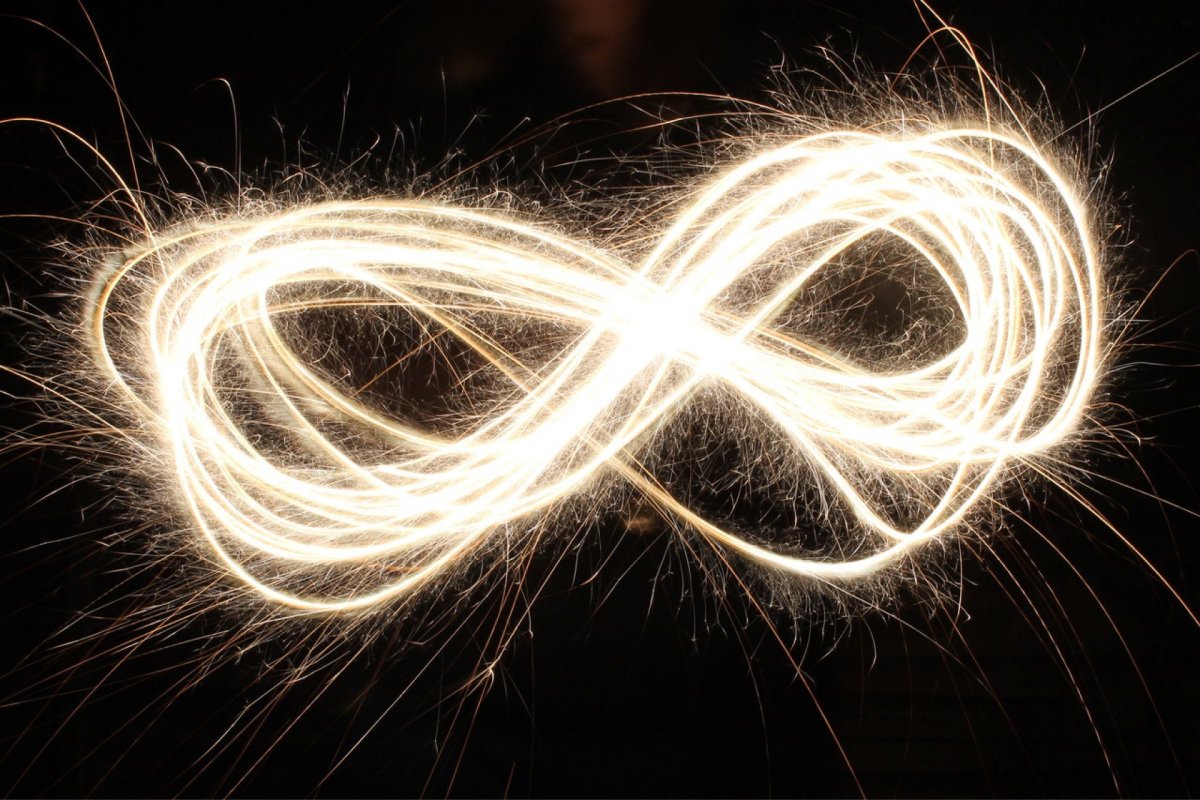 Красивый символ бесконечности