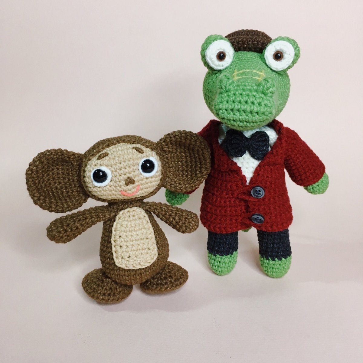 Чебурашка вязаный крючком