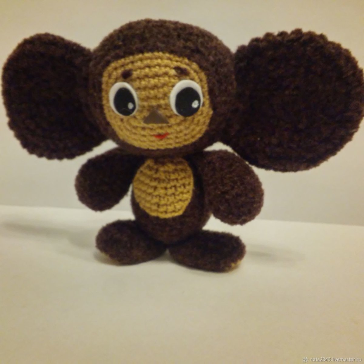 Вязаные игрушки Чебурашка