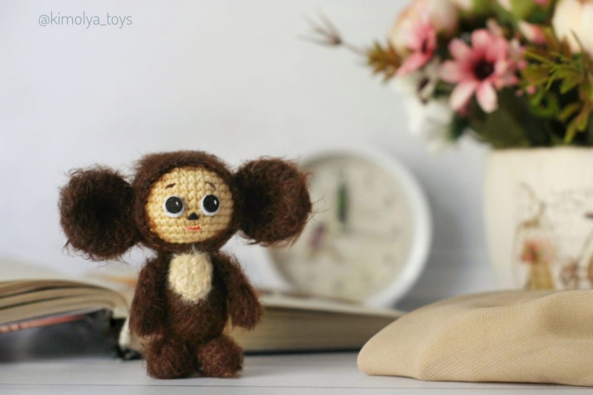 Чебурашка крючком