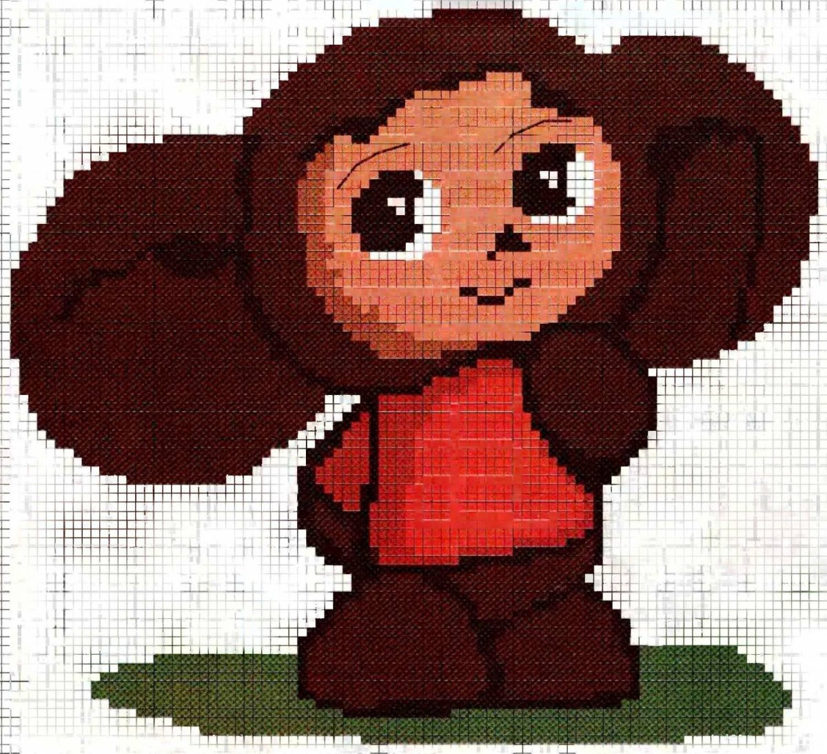 Вязаные игрушки Чебурашка