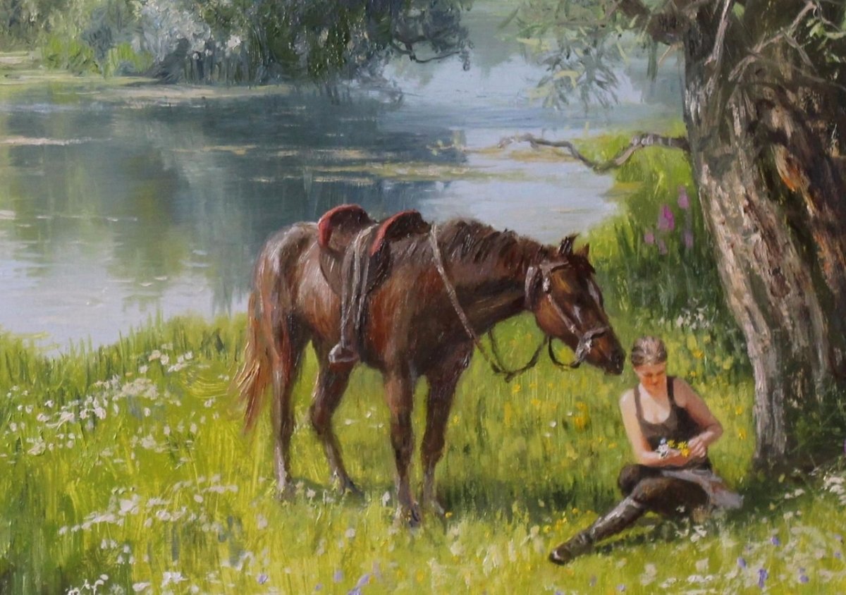 Аннет Логинова картины маслом