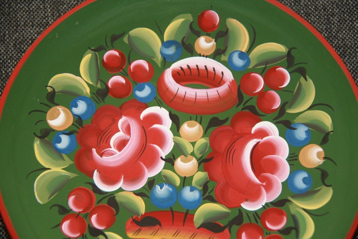 Ярославская кистевая роспись