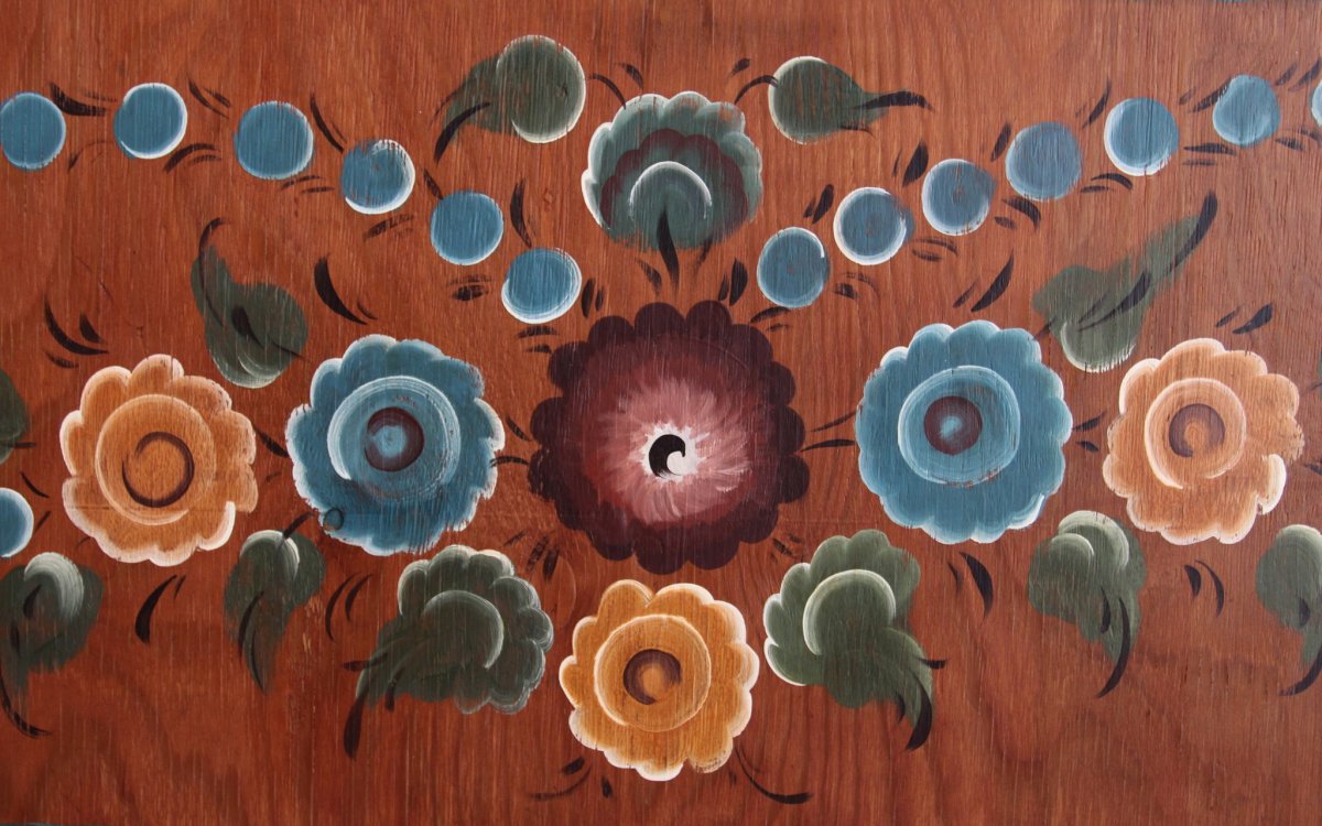 Урало Сибирская домовая роспись