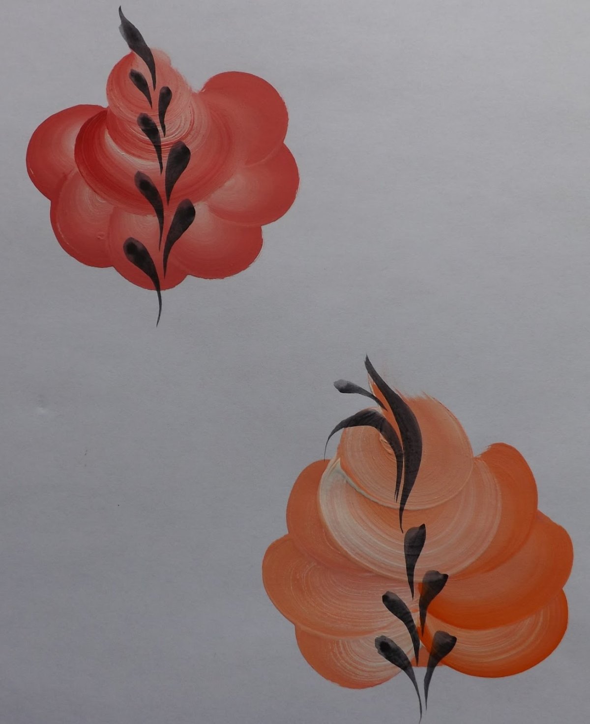 Уральская белофонная роспись