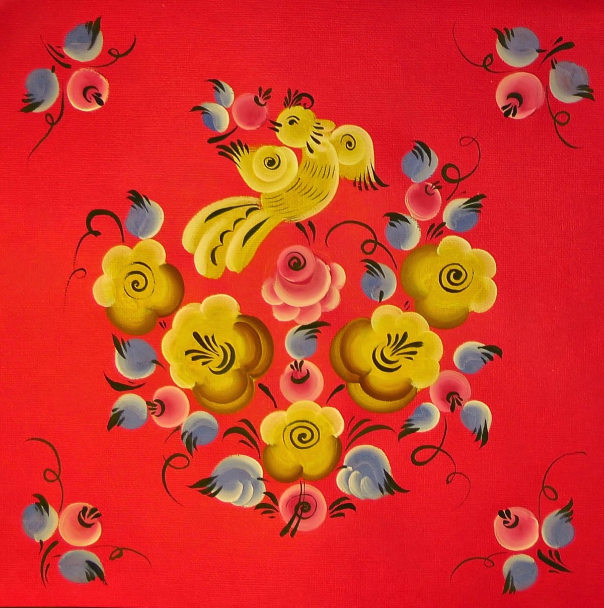 Бородулин Урало Сибирская роспись