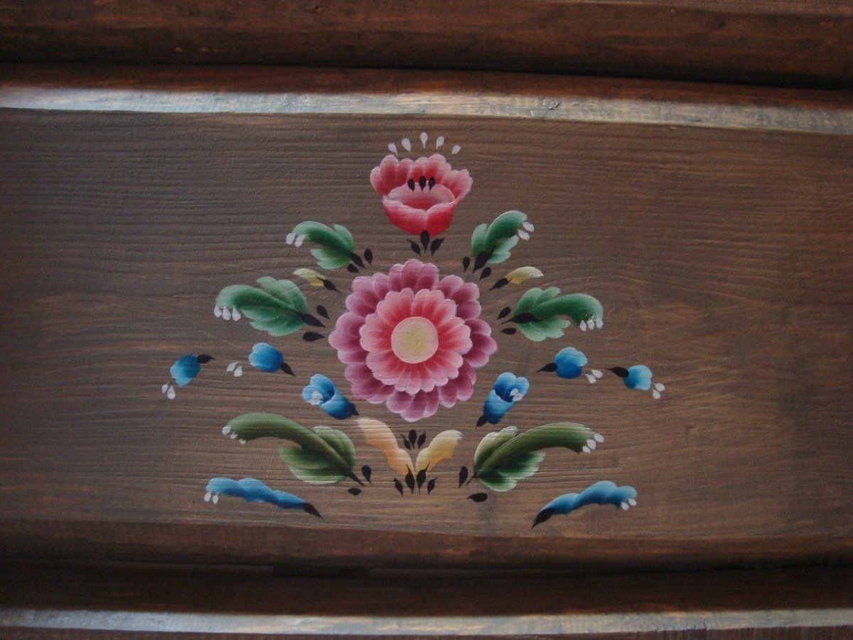 Росемалинг Норвежская Цветочная живопись