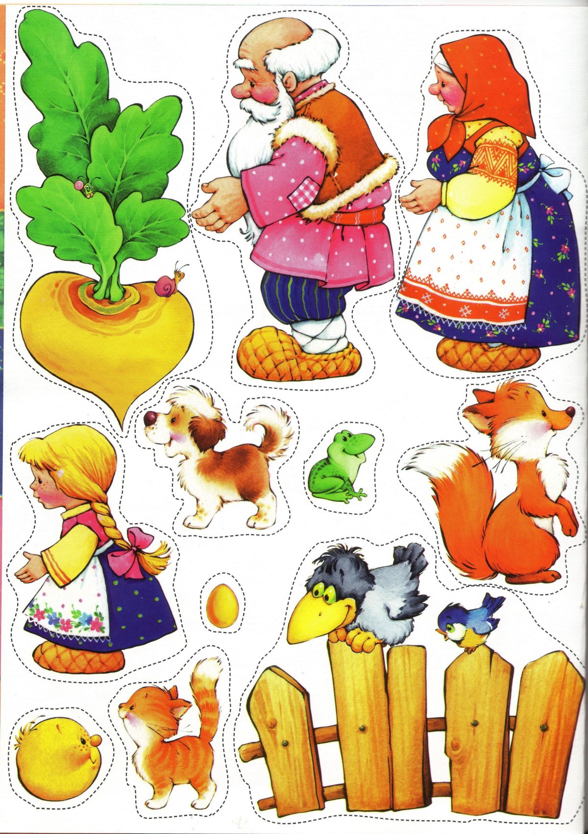 Фланелеграф театр Курочка Ряба