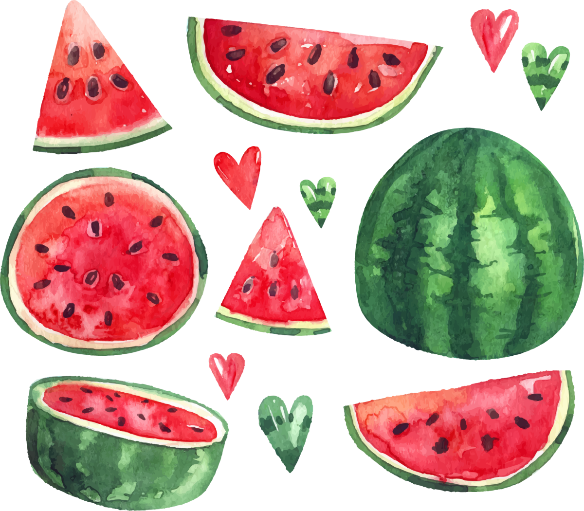 Арбуз Графика