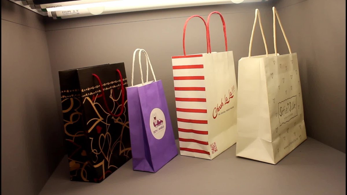 Брендовые бумажные пакеты