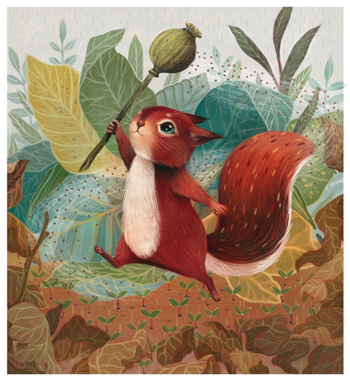 Иллюстратор Olivia Chin Mueller