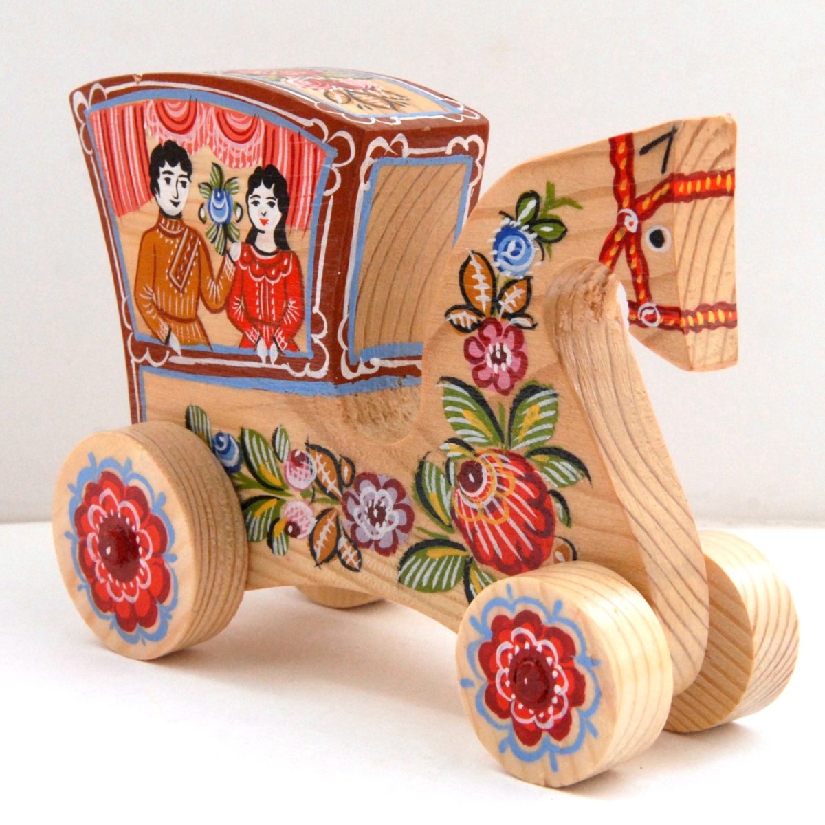 Городецкая и Семеновская игрушка