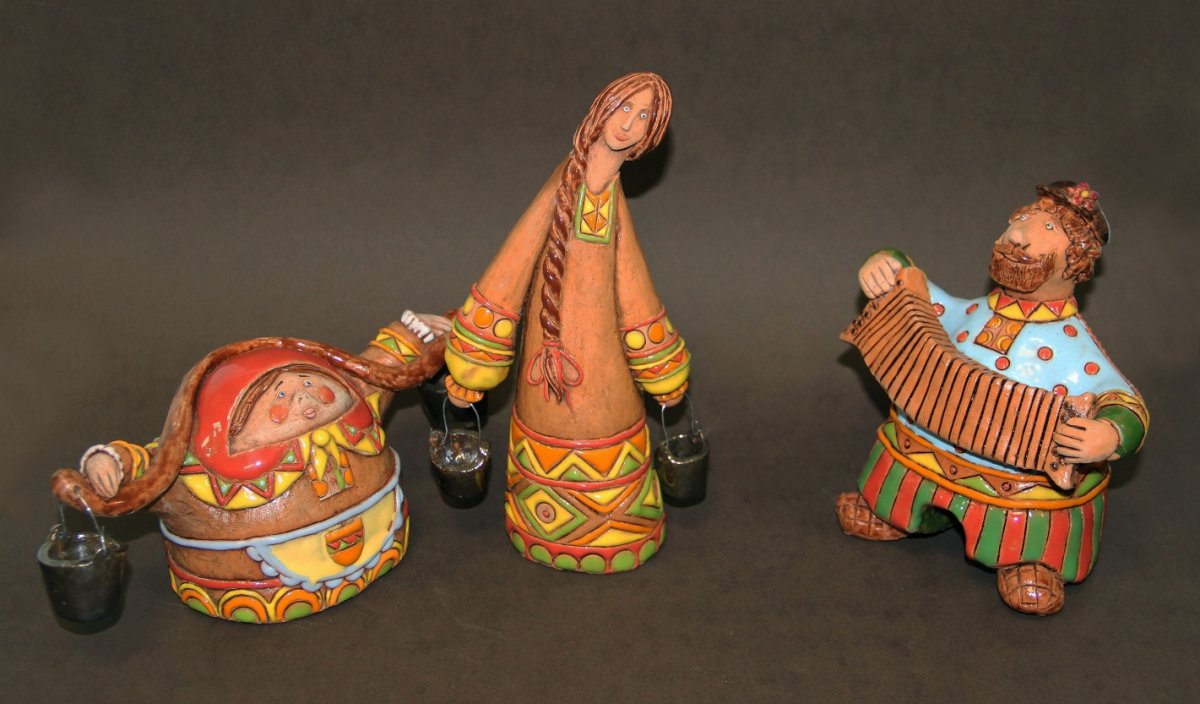 Романовская игрушка Липецкая область романушка