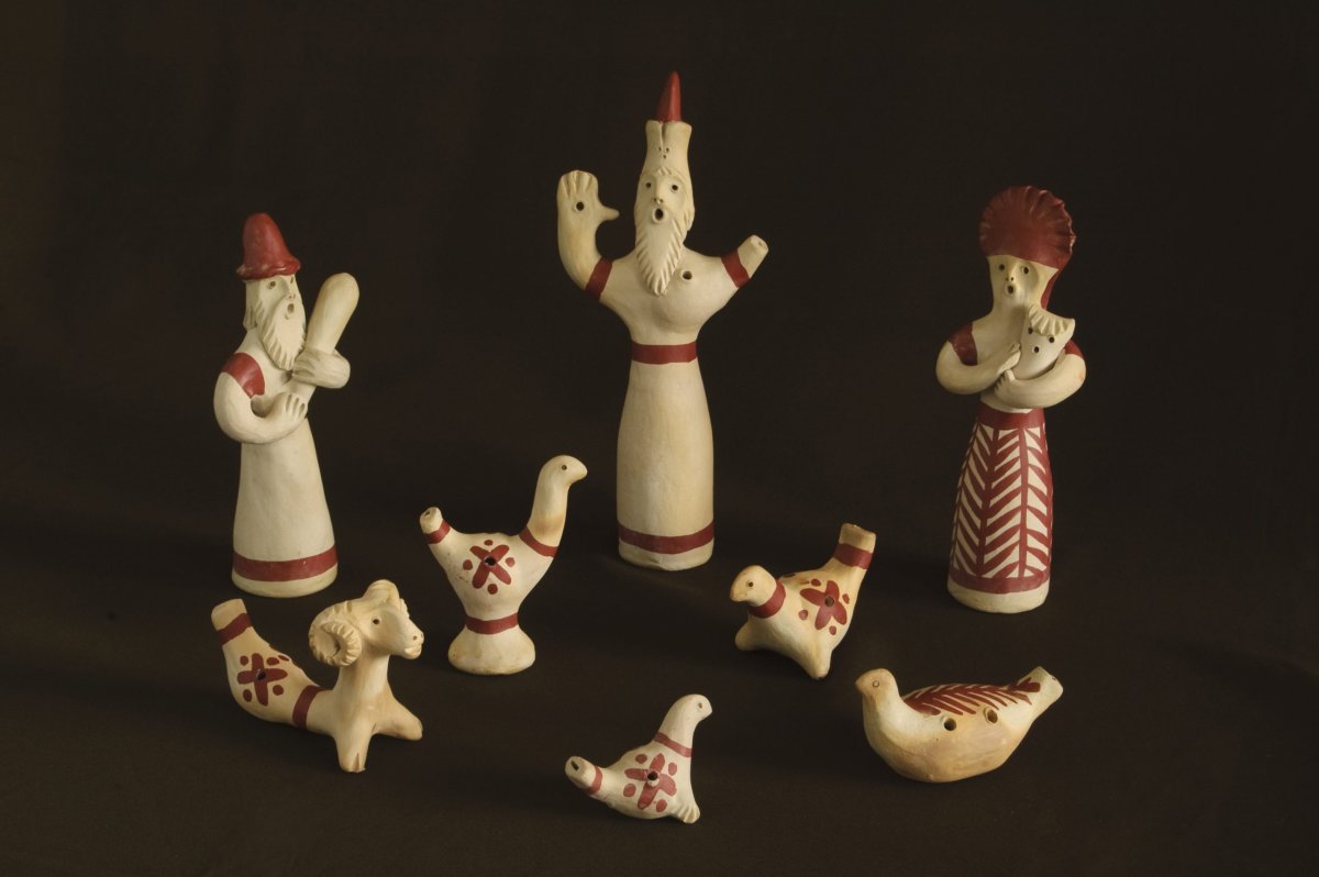 Распоповская глиняная игрушка