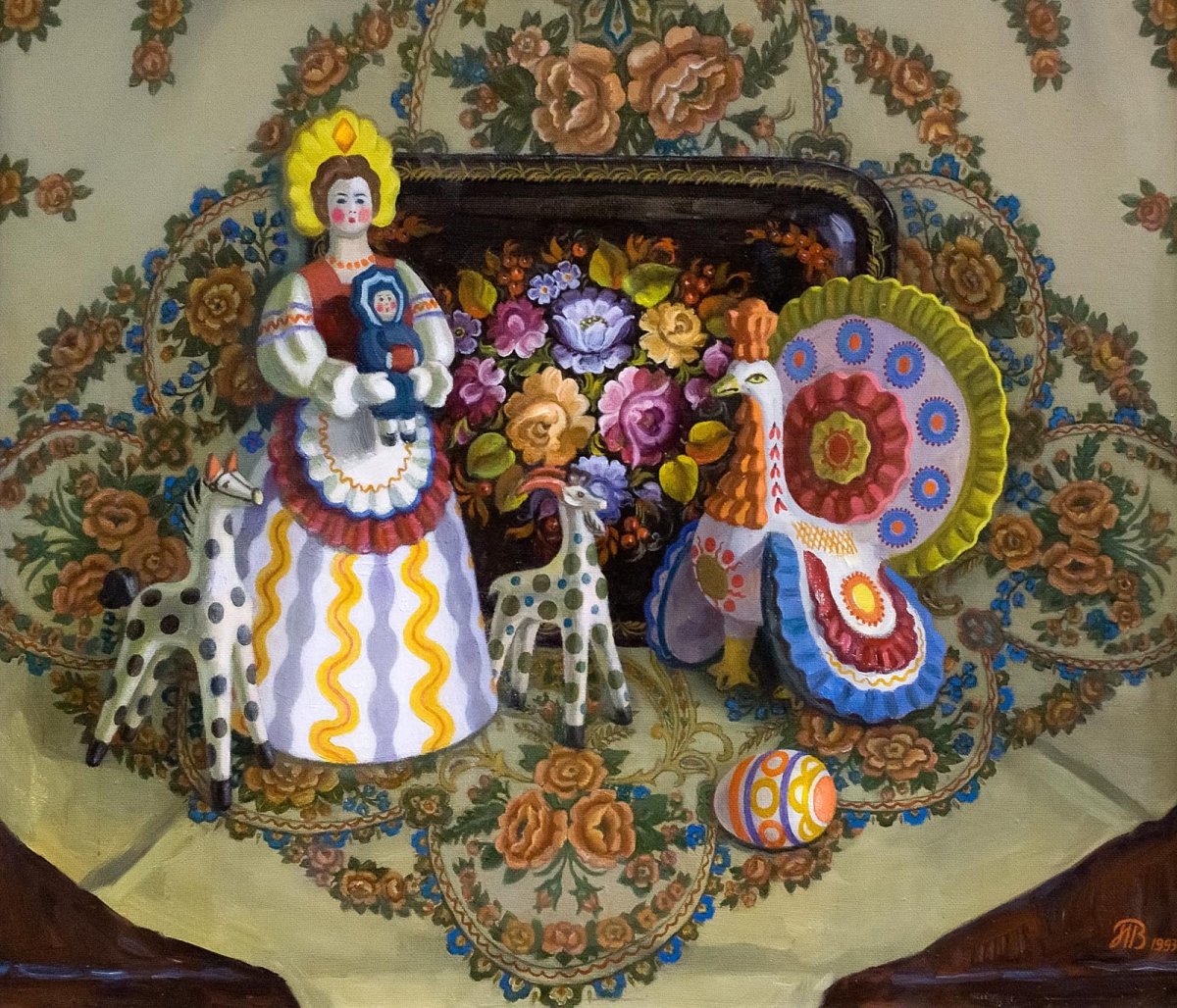 Народные промыслы. Дымка. Дымковская игрушка