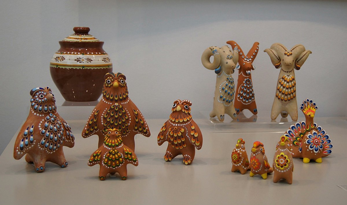 Мария Буйневич глиняные игрушки