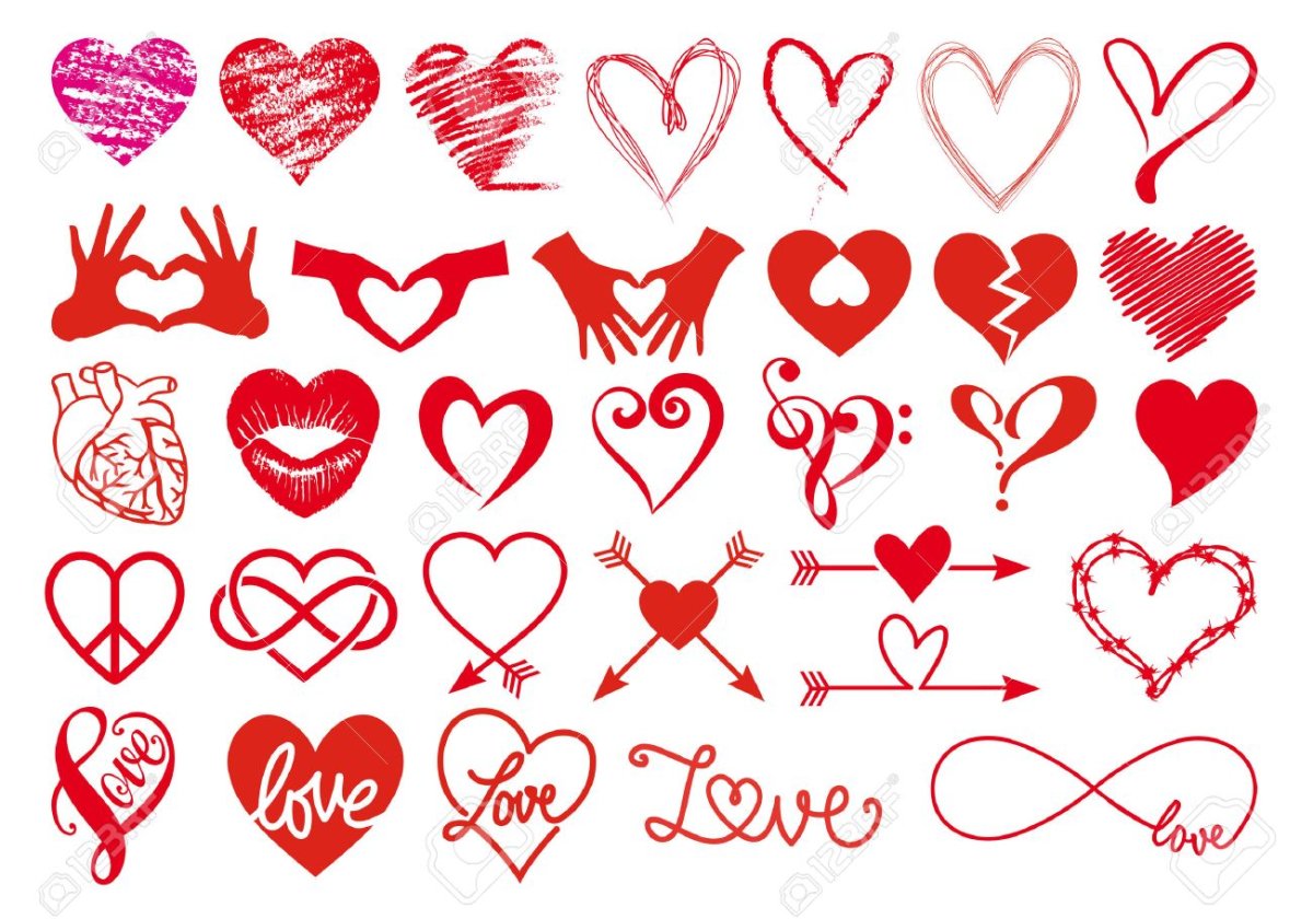 Знак в виде сердечка