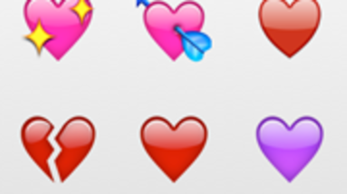 Цвета сердечек