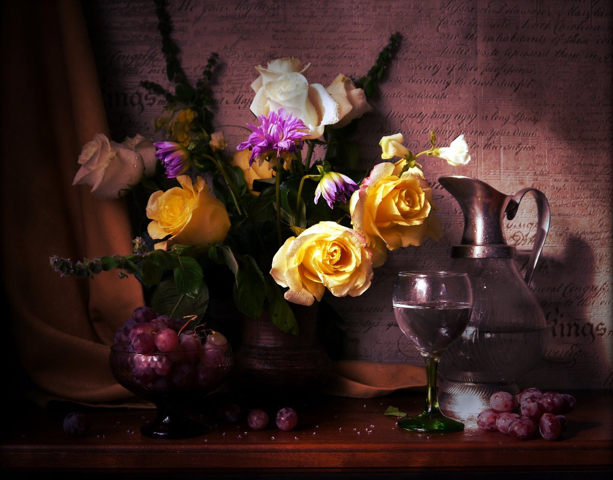 Очень красивый натюрморт