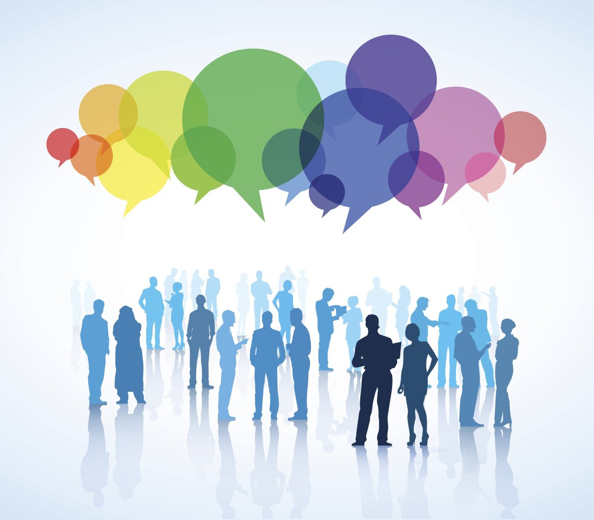 Фон для презентации коммуникация