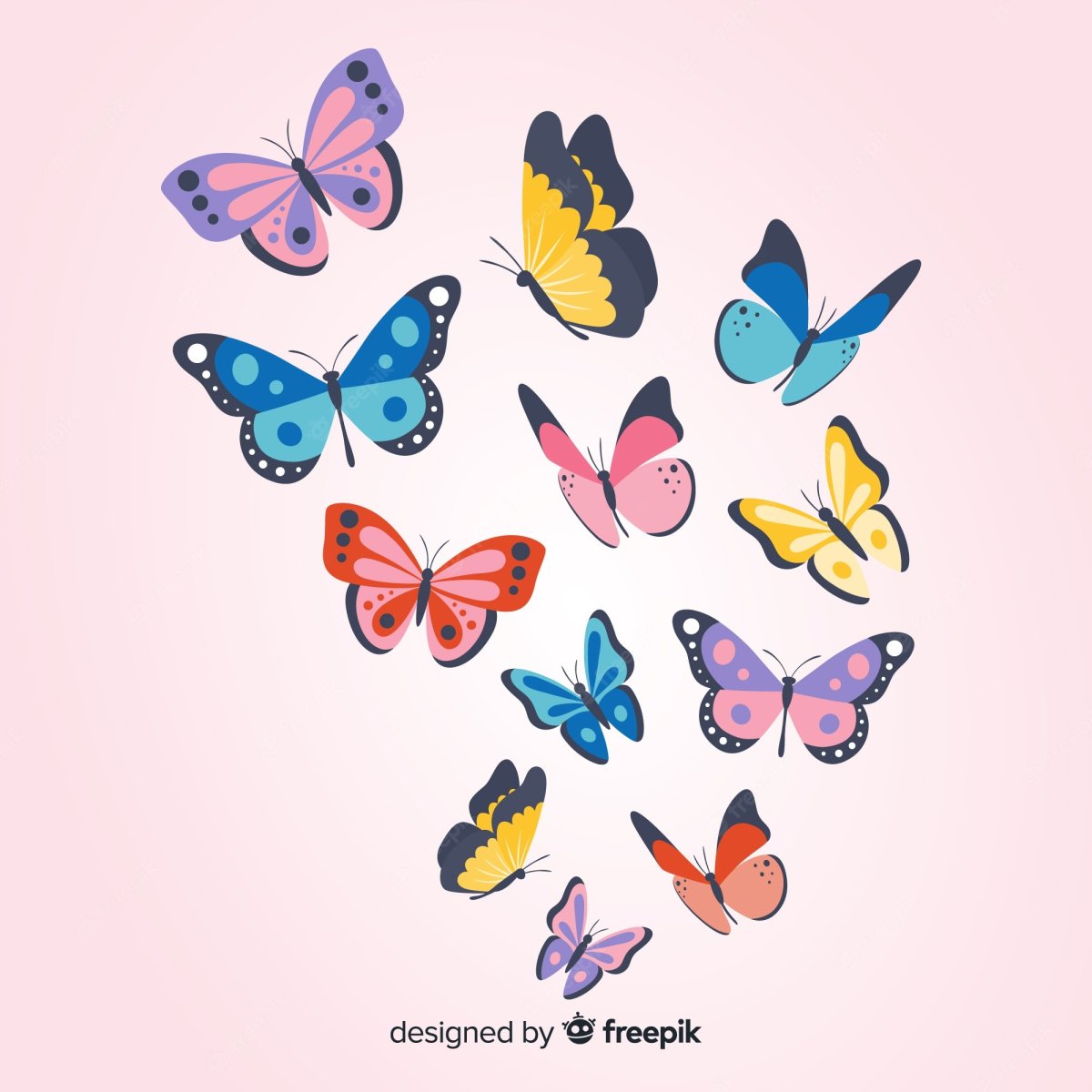 Эстетичные бабочки