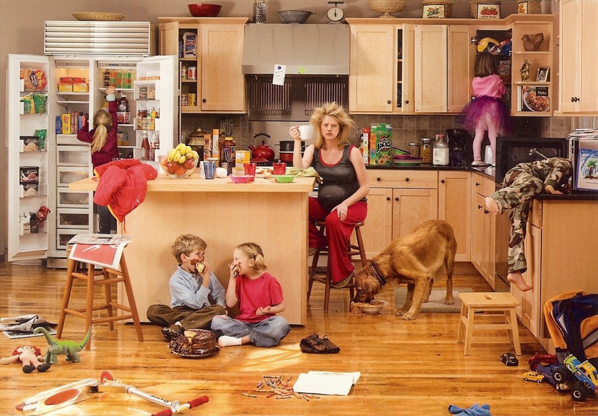 Беспорядок на кухне