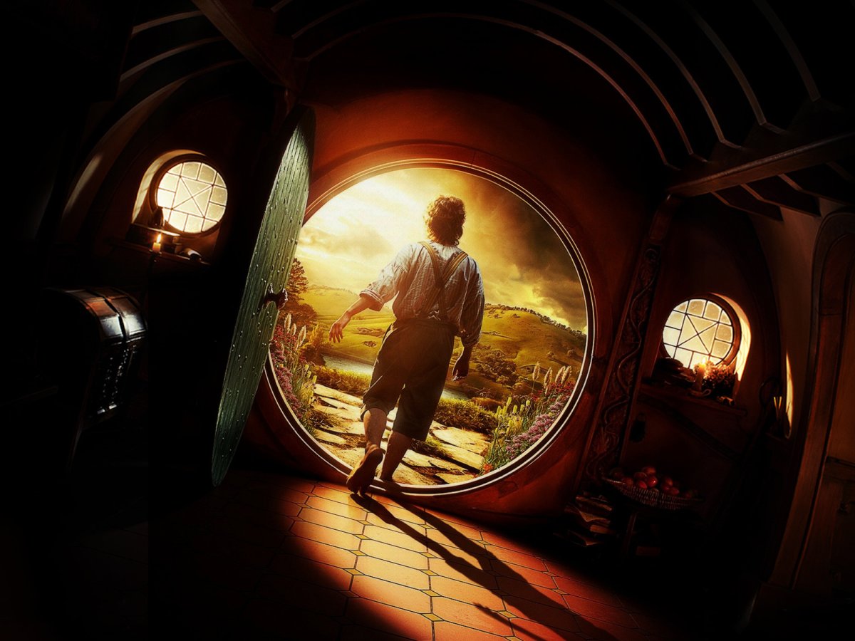 Бильбо Бэггинс и Гэндальф