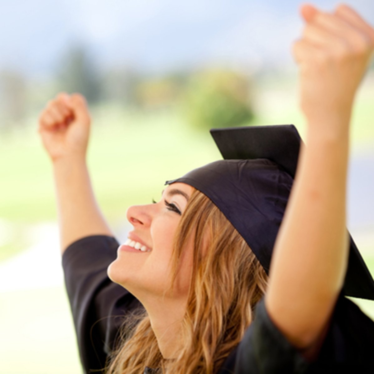 Счастливые студенты